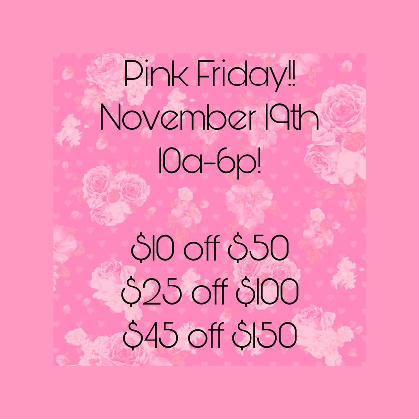 Switch Boutique Pink Friday