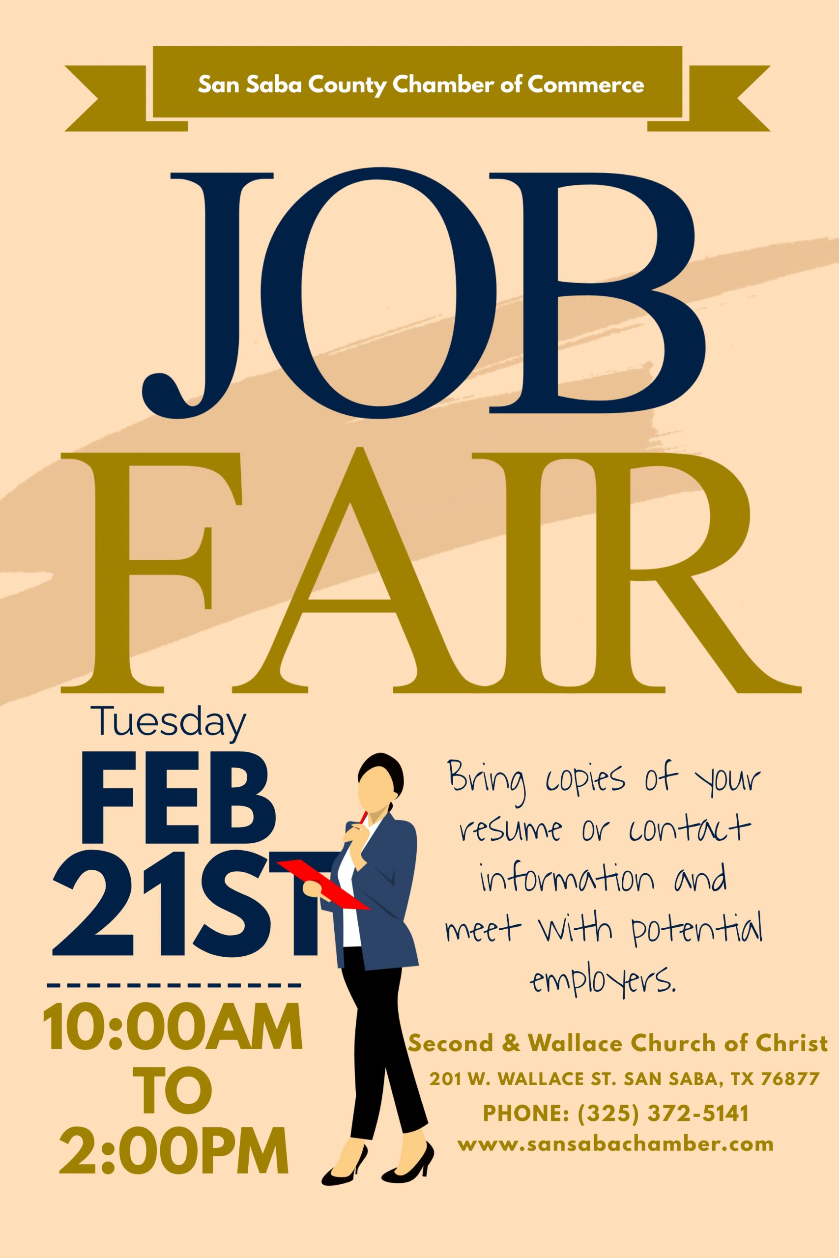 San Saba County Job Fair February 2022