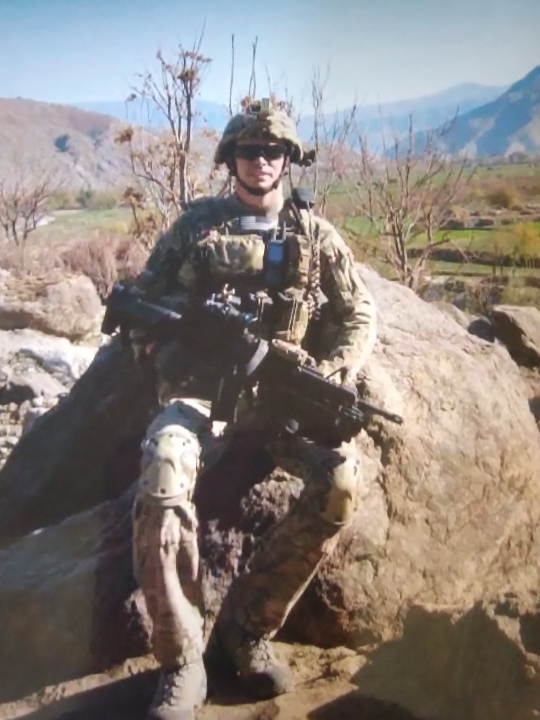 Michael Christiani, US Army Infantry, 2005 Afghanistan